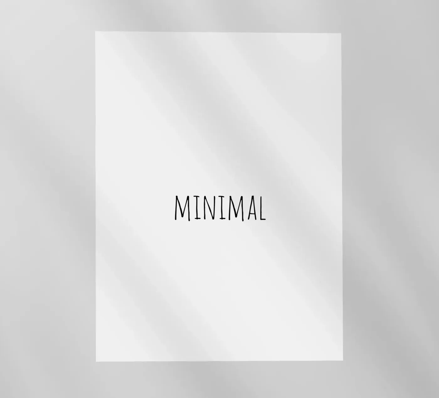 Minimal Backlit Folie von RB-Quotes