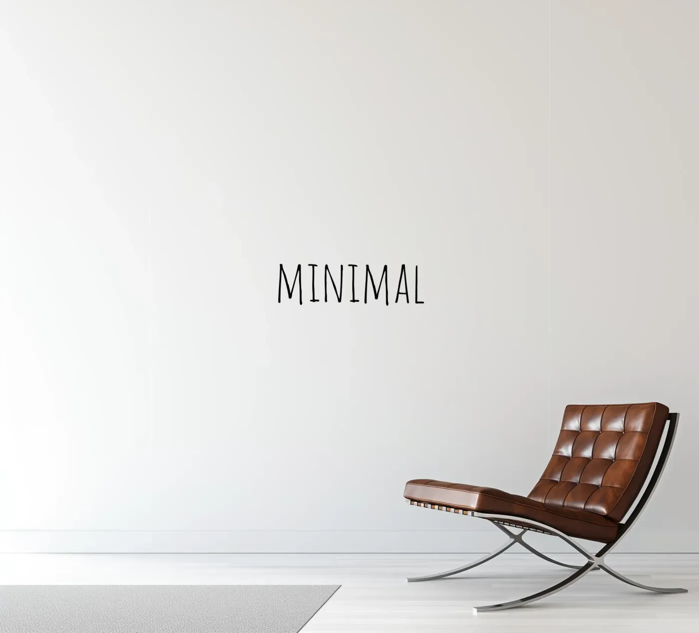 Minimaal fotobehang van RB-Quotes