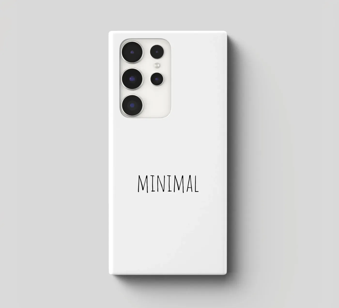 Minimaal samsung hoesje van RB-Quotes