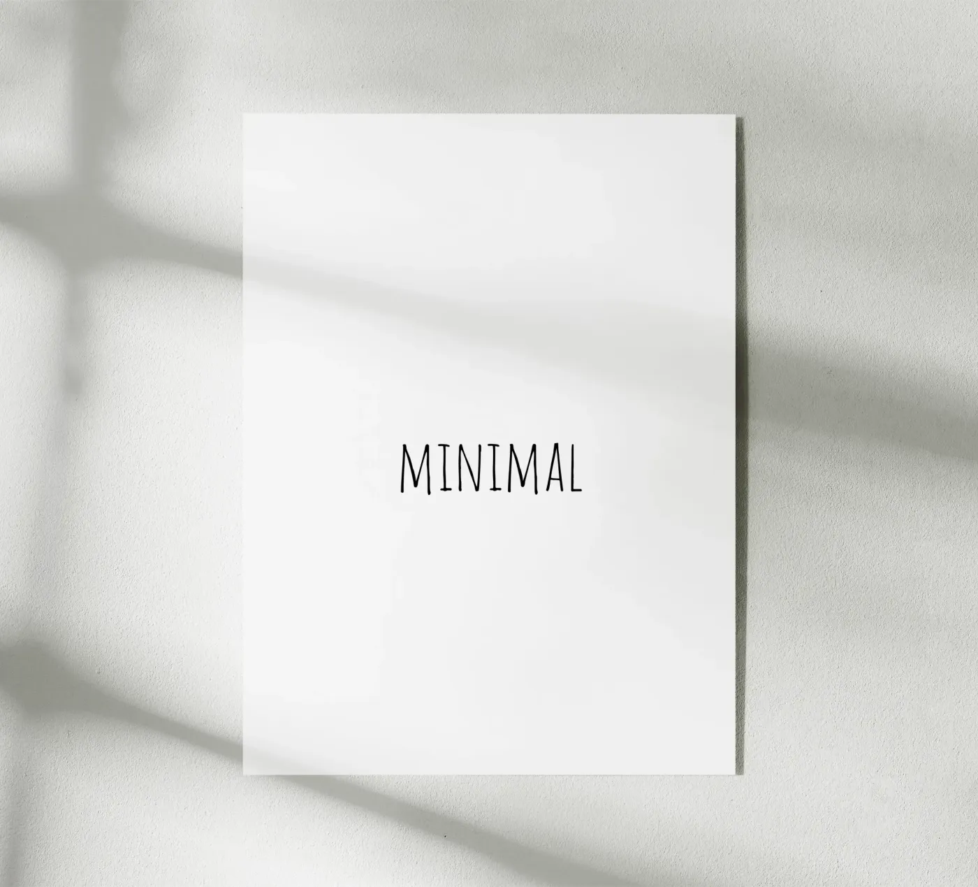 Minimal Acryl-Glas von RB-Quotes