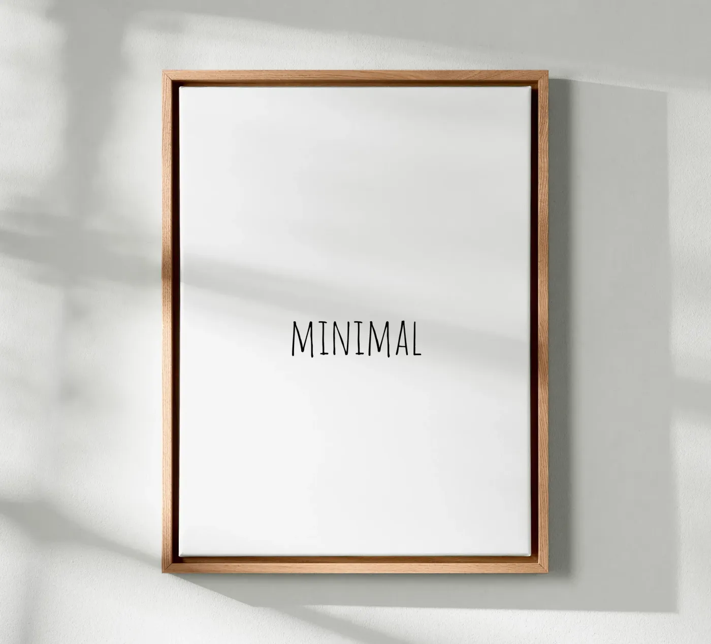 Minimal Leinwand von RB-Quotes