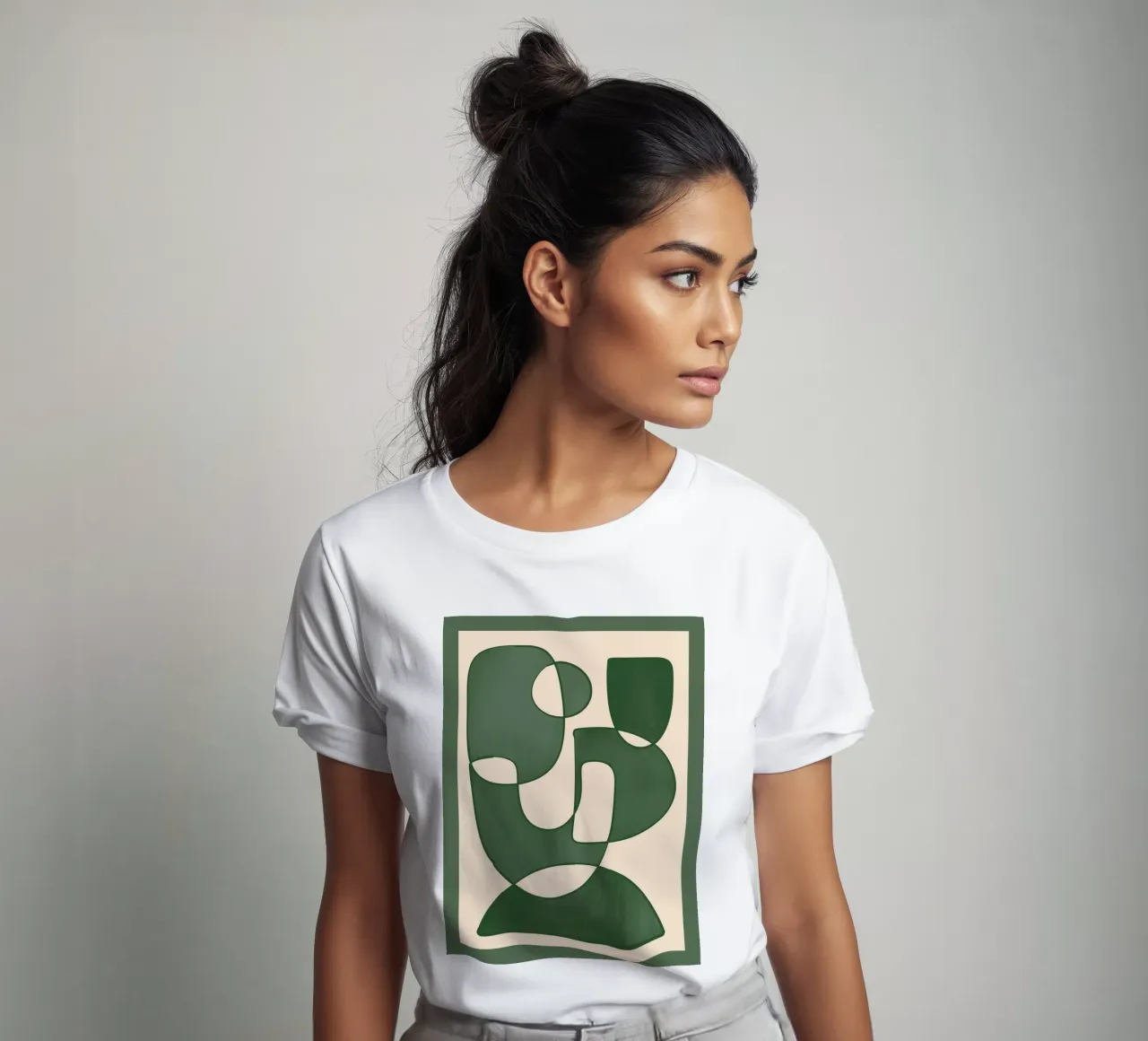 Forme di verde t-shirt da ThingDesign