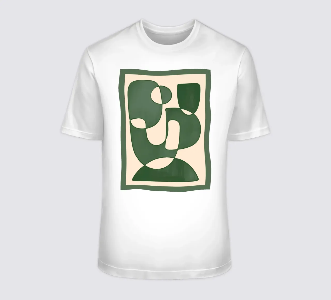 Forme di verde t-shirt da ThingDesign