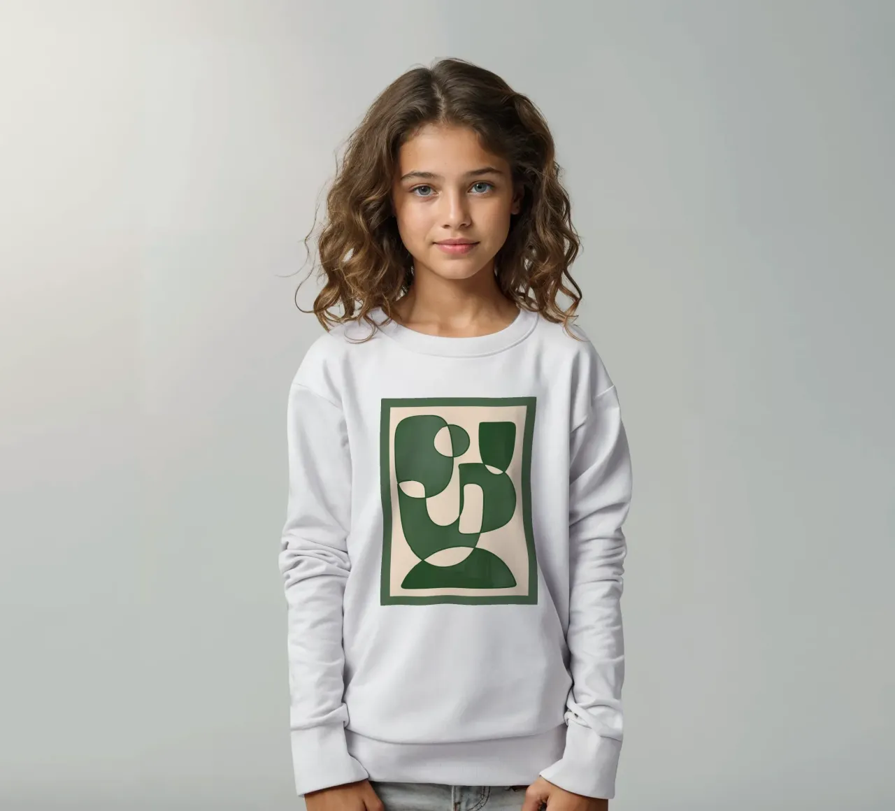Forme di verde felpa bambino da ThingDesign