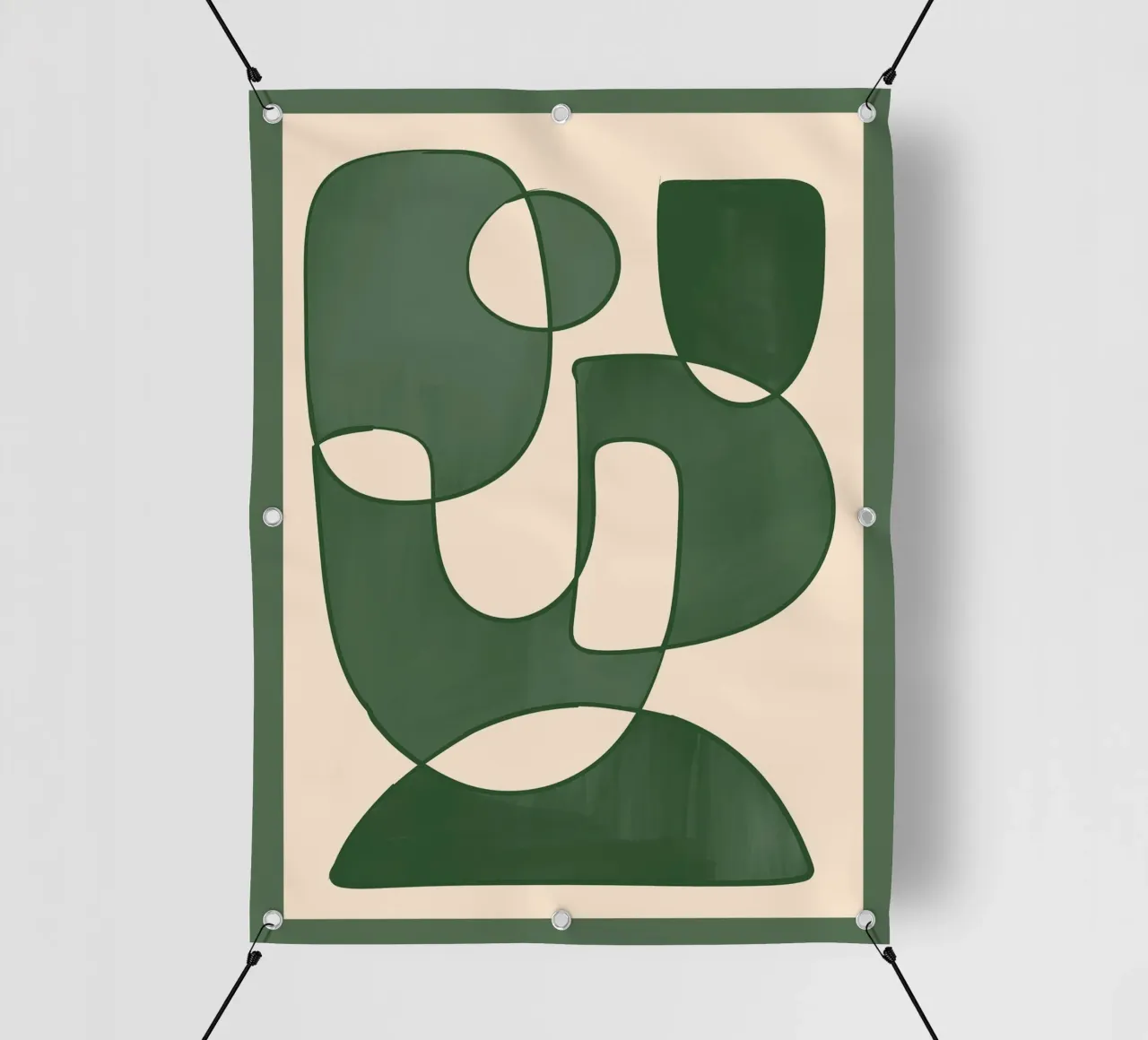 Forme di verde telo in pvc da ThingDesign