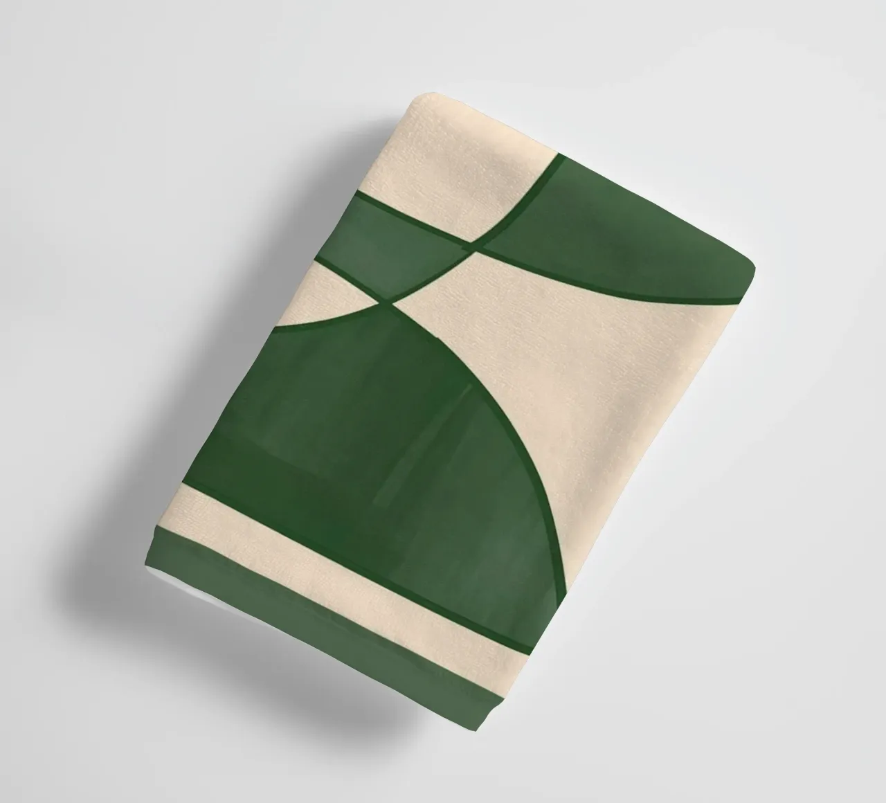 Forme di verde asciugamano da bagno da ThingDesign
