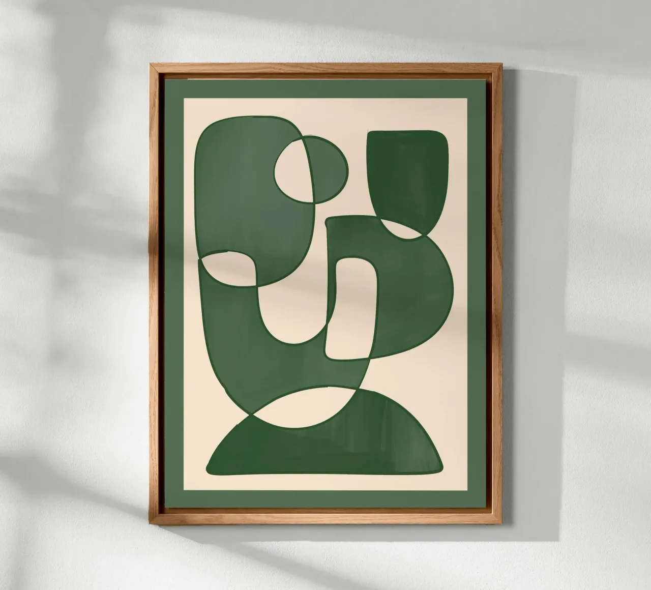 Forme di verde alluminio dibond da ThingDesign