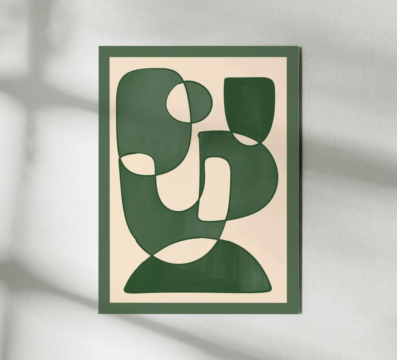 Forme di verde alluminio dibond da ThingDesign