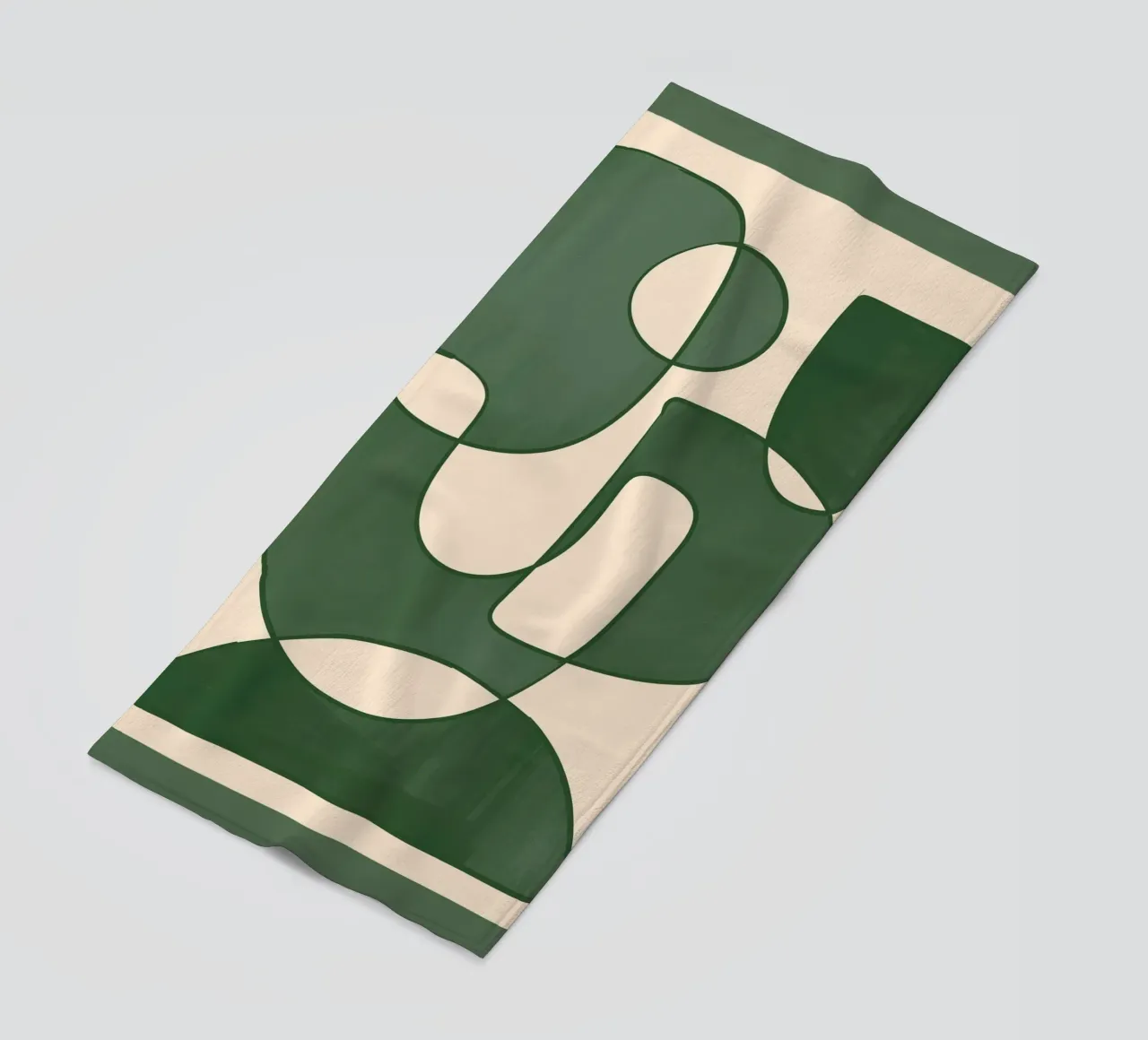 Forme di verde telo mare da ThingDesign