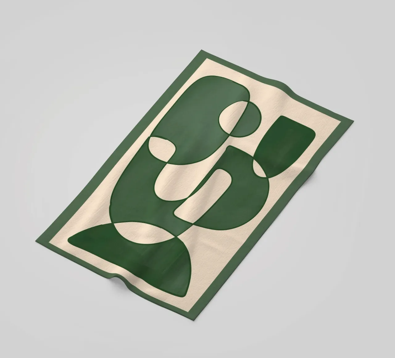 Forme di verde telo mare da ThingDesign