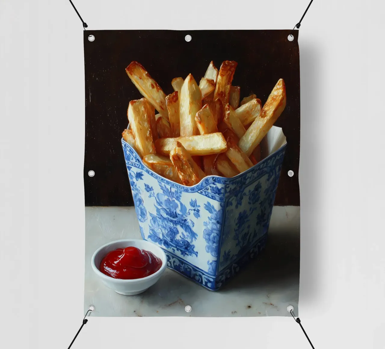 Patate fritte telo in pvc da IamHomeStudio