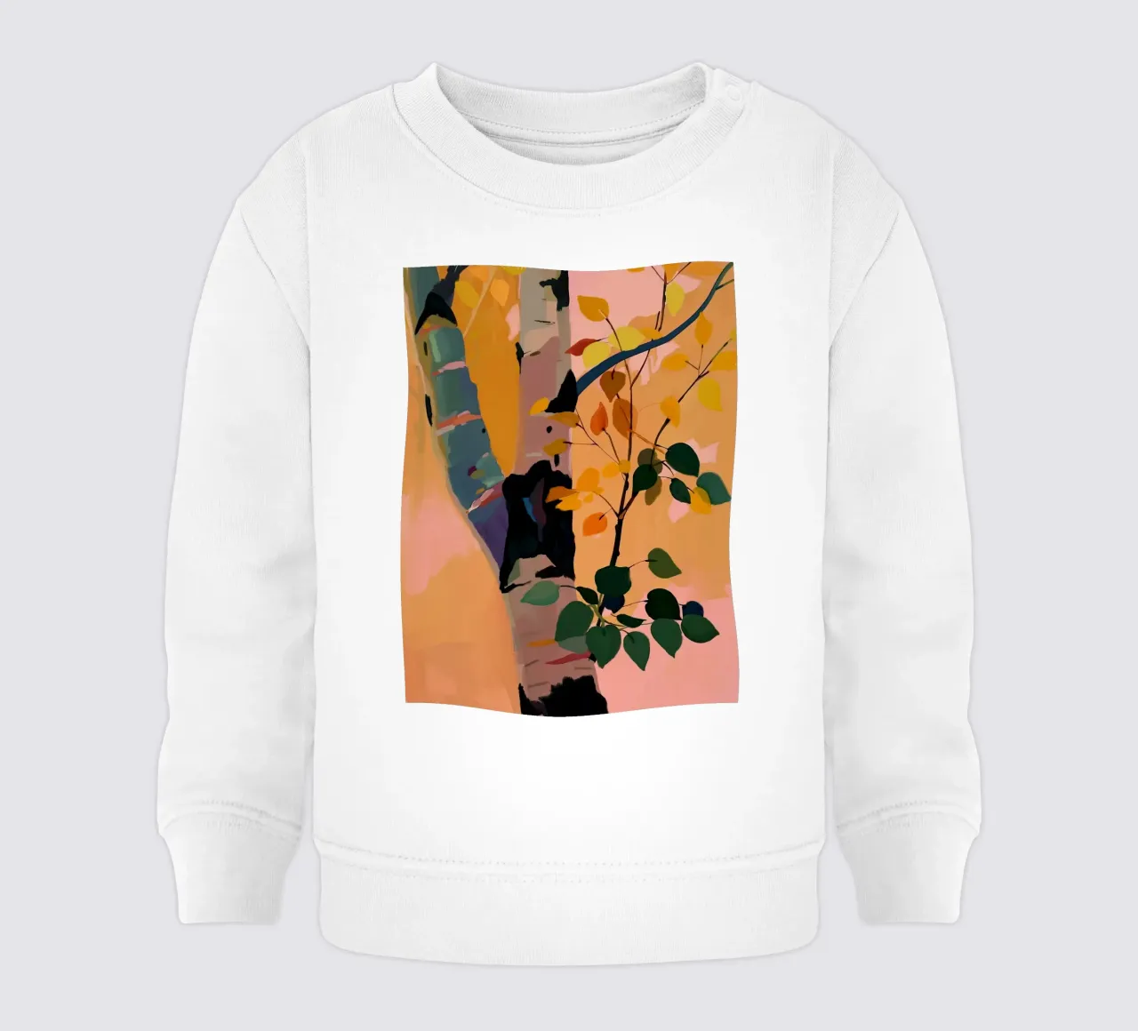 Albero di betulla felpa neonato da dada22