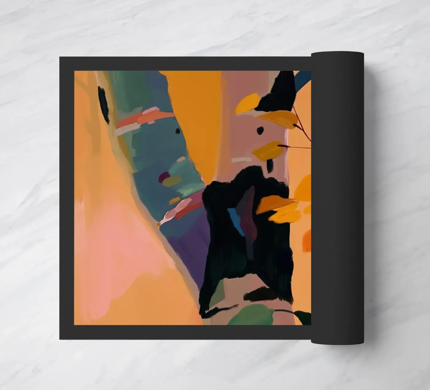 Birch Tree doormat by dada22