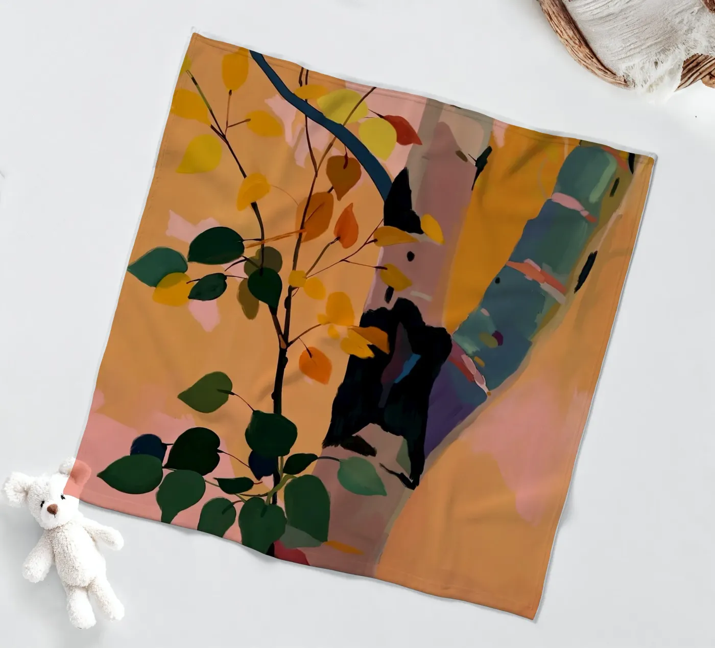 Birch Tree Fleecedecke von dada22