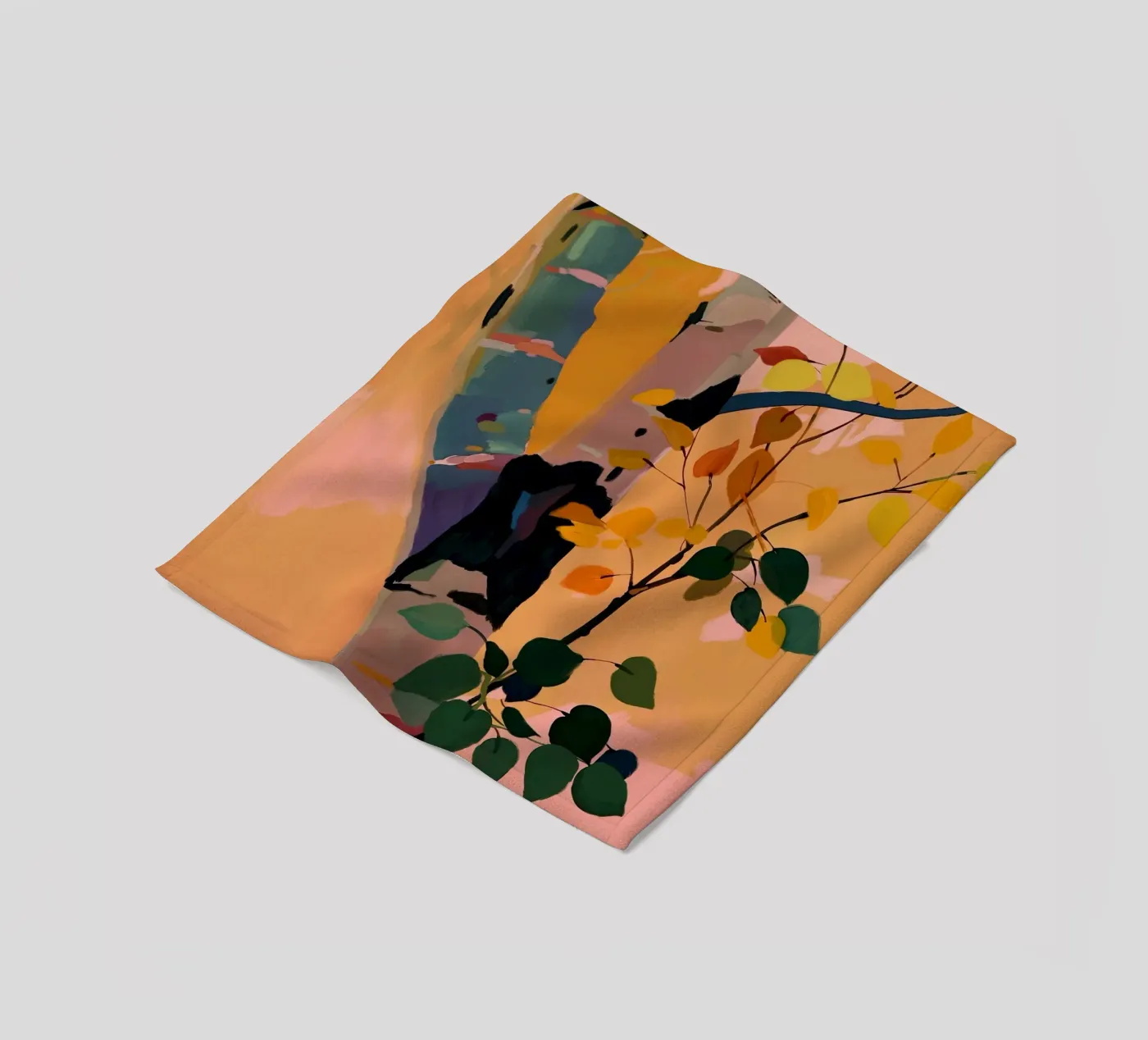Birch Tree Fleecedecke von dada22