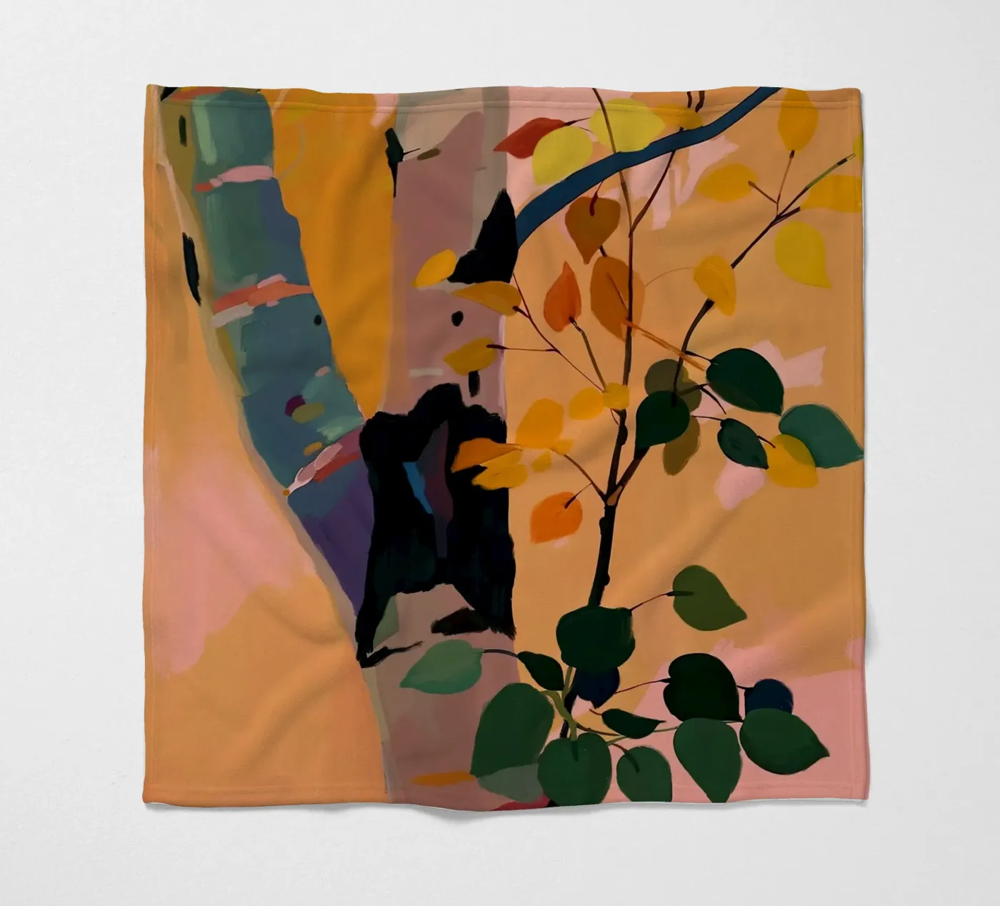 Birch Tree Fleecedecke von dada22