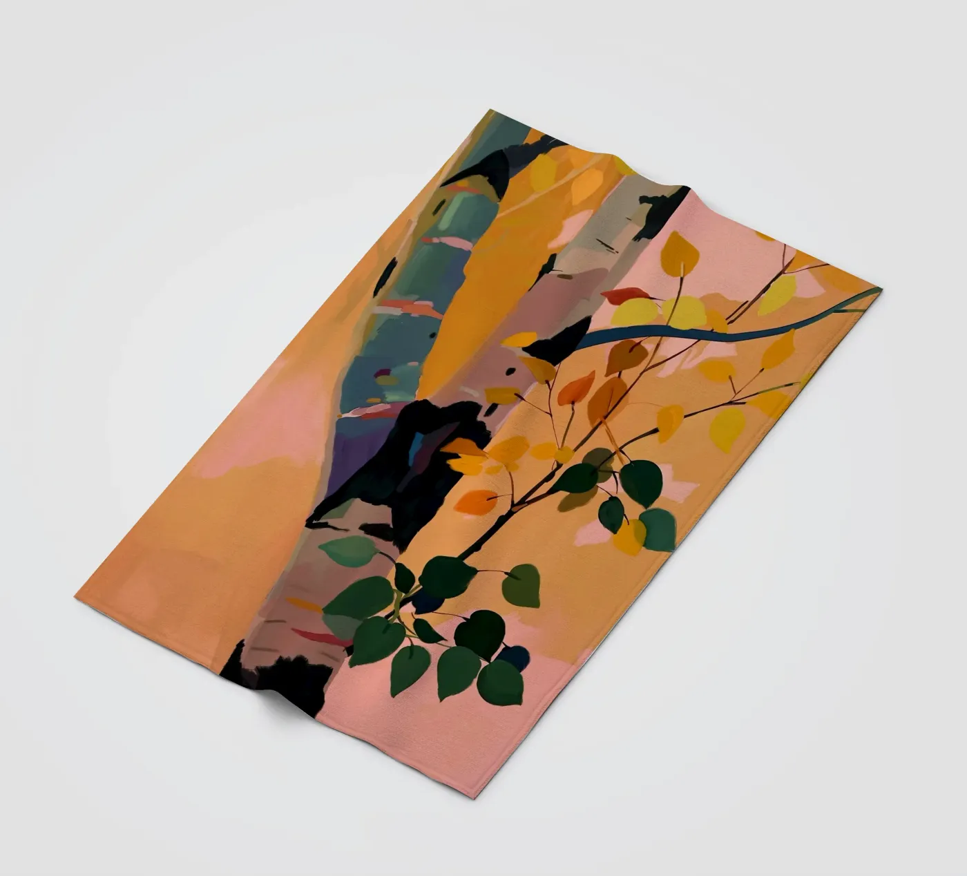 Birch Tree Fleecedecke von dada22