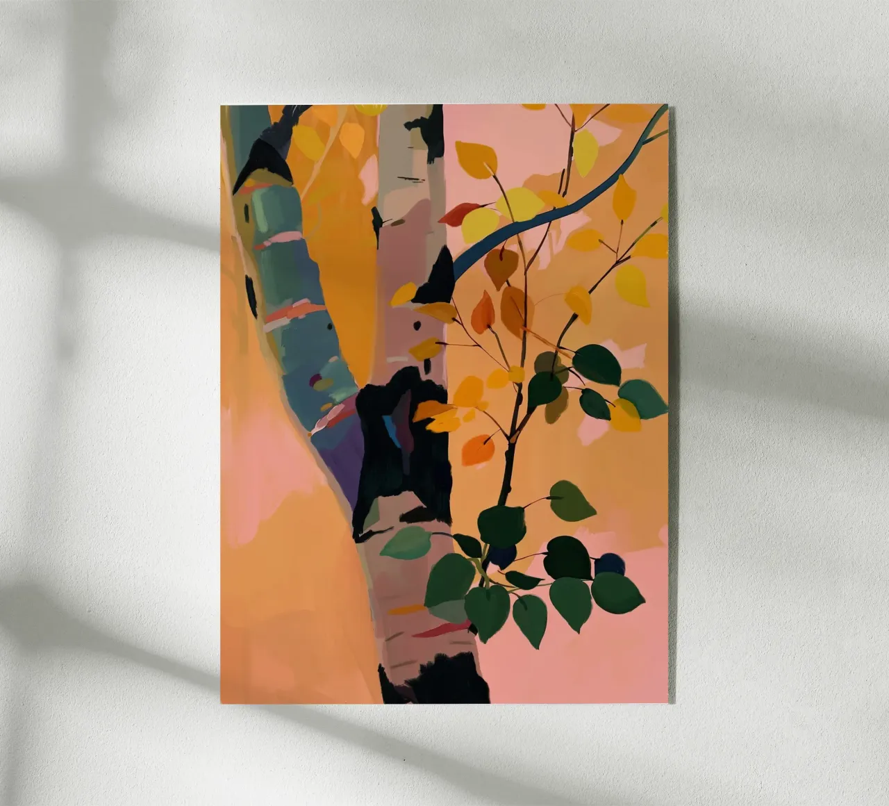 Birch Tree acrylic glass by dada22