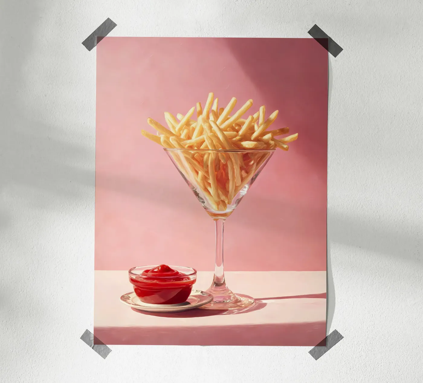 Frites poster de IamHomeStudio