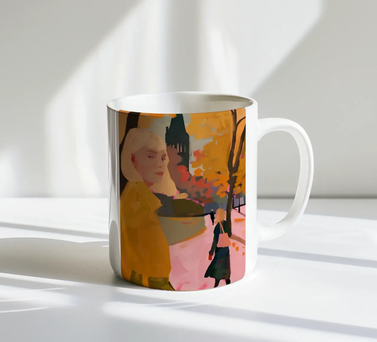 Autunno a Parigi tazza in ceramica da dada22