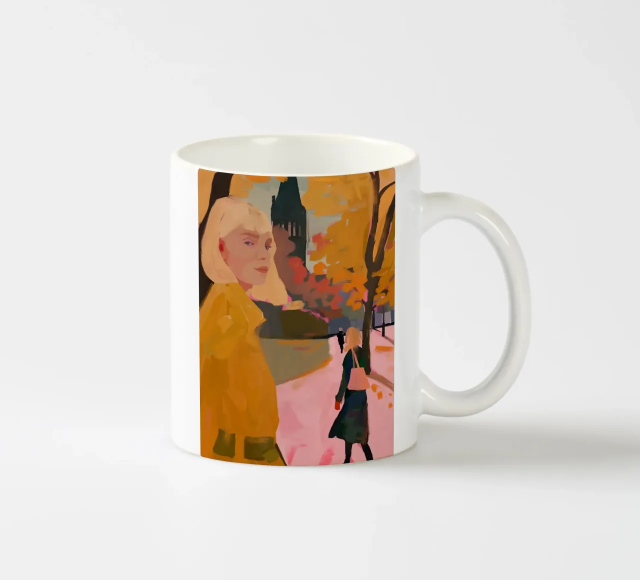 Autunno a Parigi tazza in ceramica da dada22