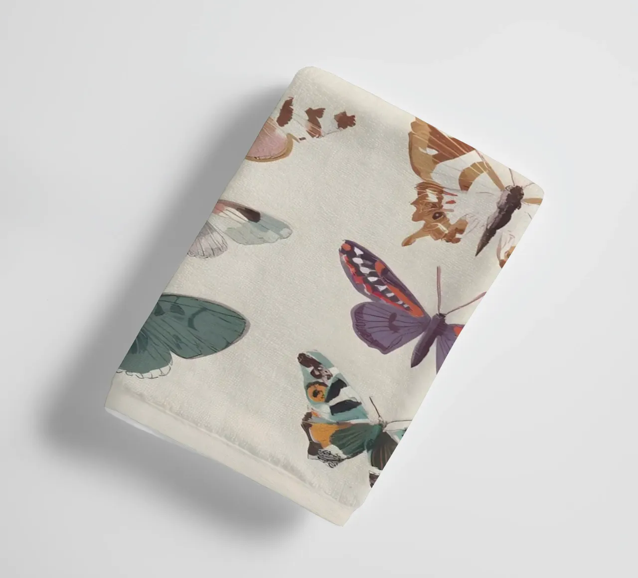 Farfalle retrò asciugamano da bagno da IamHomeStudio