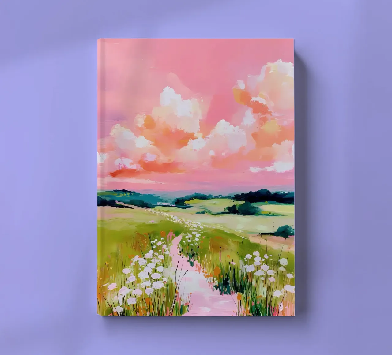 Percorso paesaggistico colorato diario da IamHomeStudio