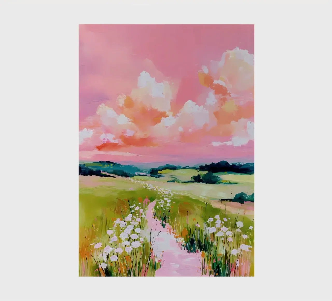 Percorso paesaggistico colorato diario da IamHomeStudio