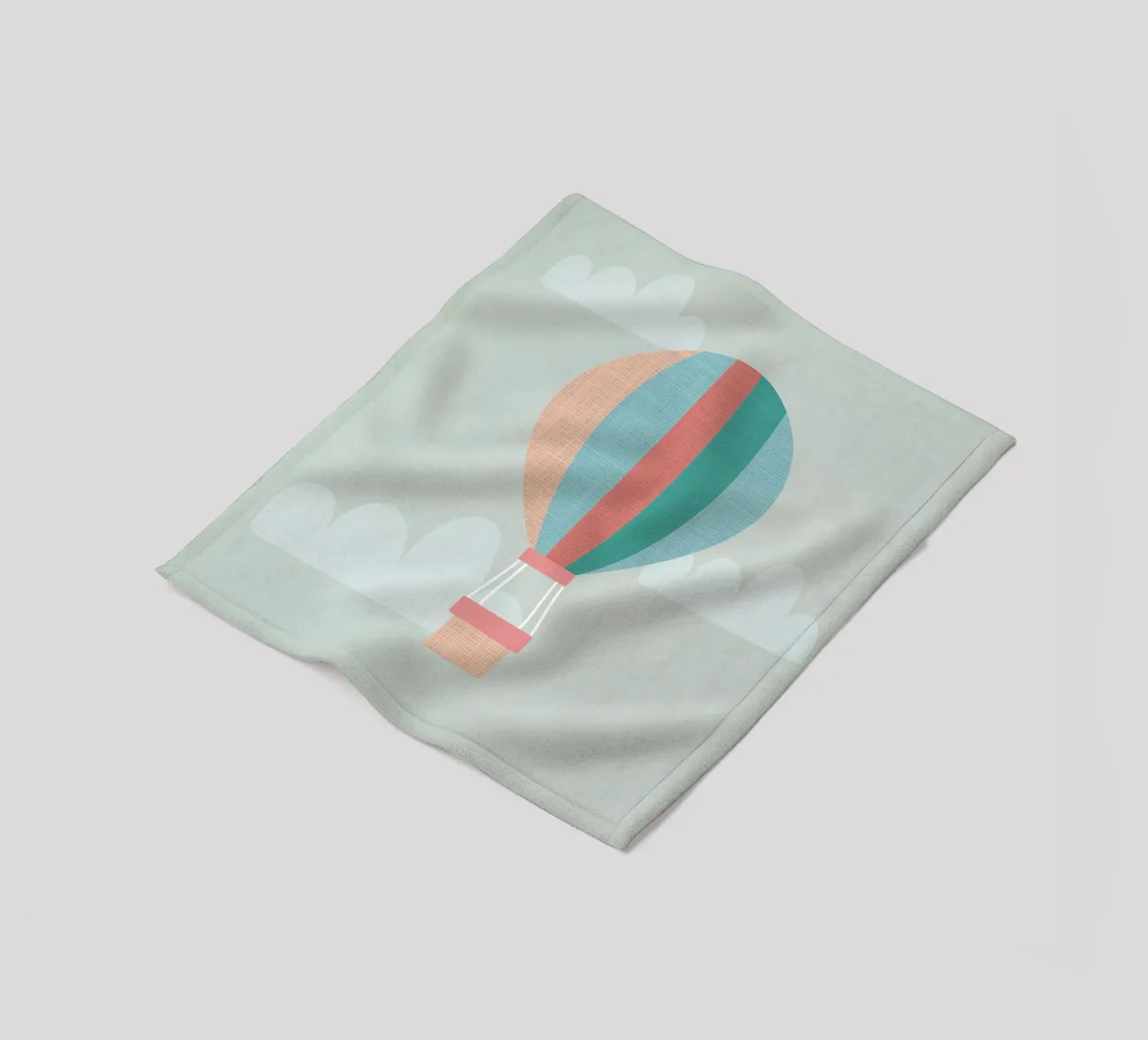 Mongolfiera coperta in pile da Kim Hubball Studio