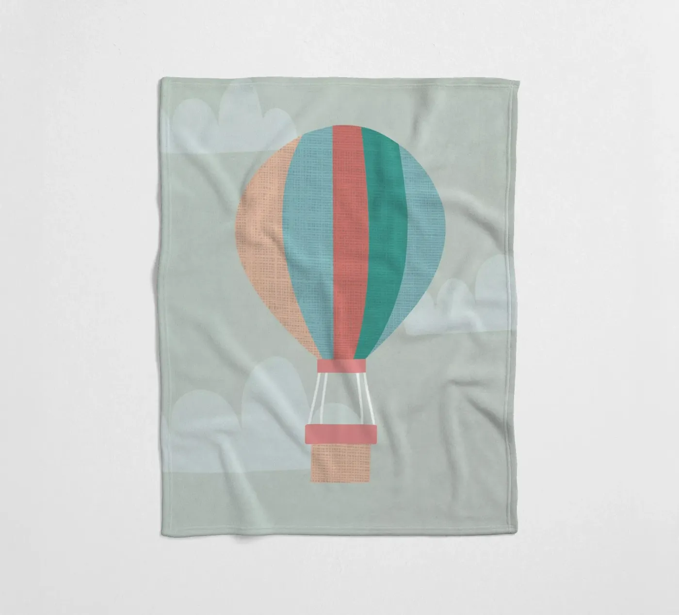 Mongolfiera coperta in pile da Kim Hubball Studio
