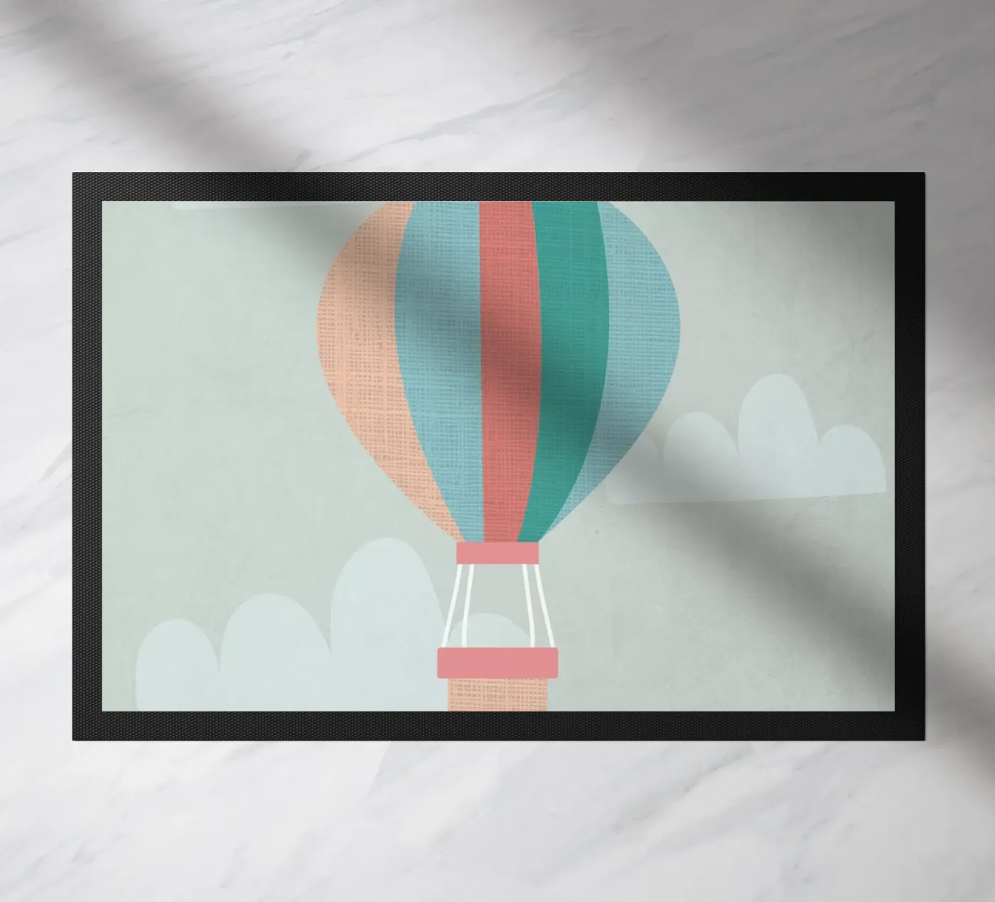 Hot Air Balloon paillasson de Kim Hubball Studio