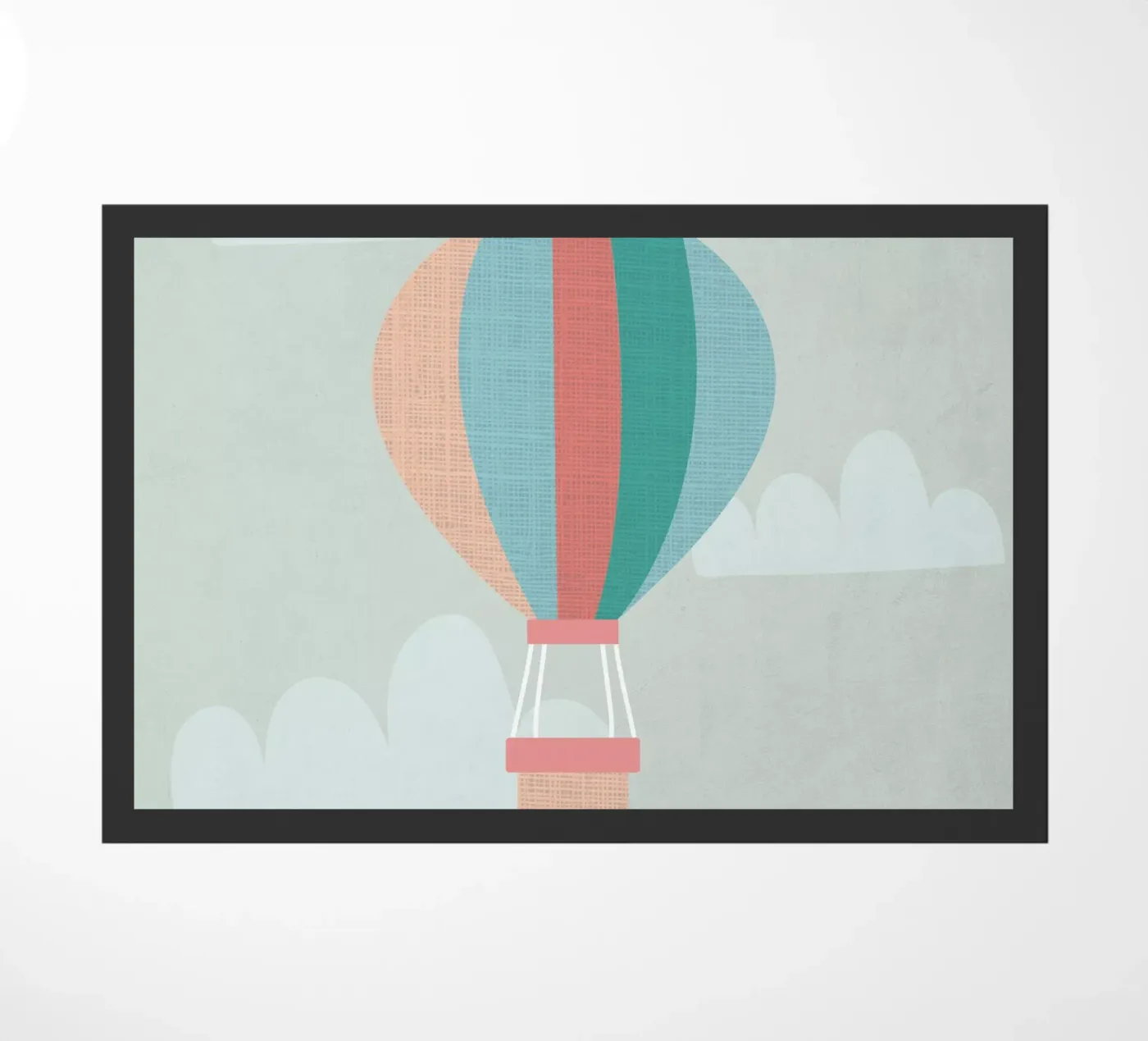 Hot Air Balloon paillasson de Kim Hubball Studio