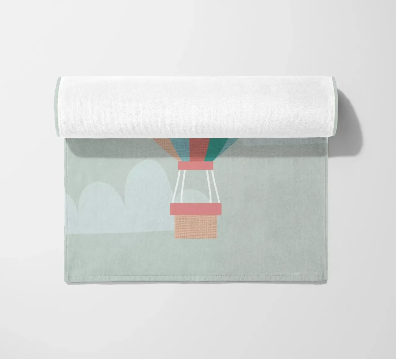 Mongolfiera telo mare da Kim Hubball Studio