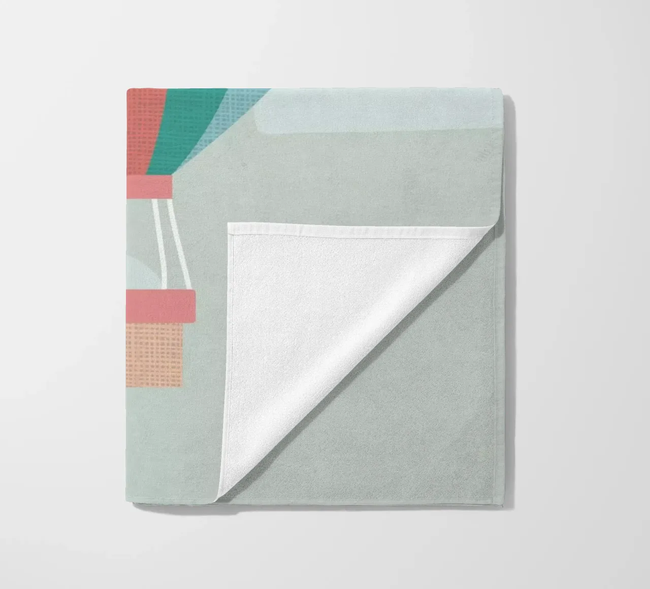 Mongolfiera telo mare da Kim Hubball Studio