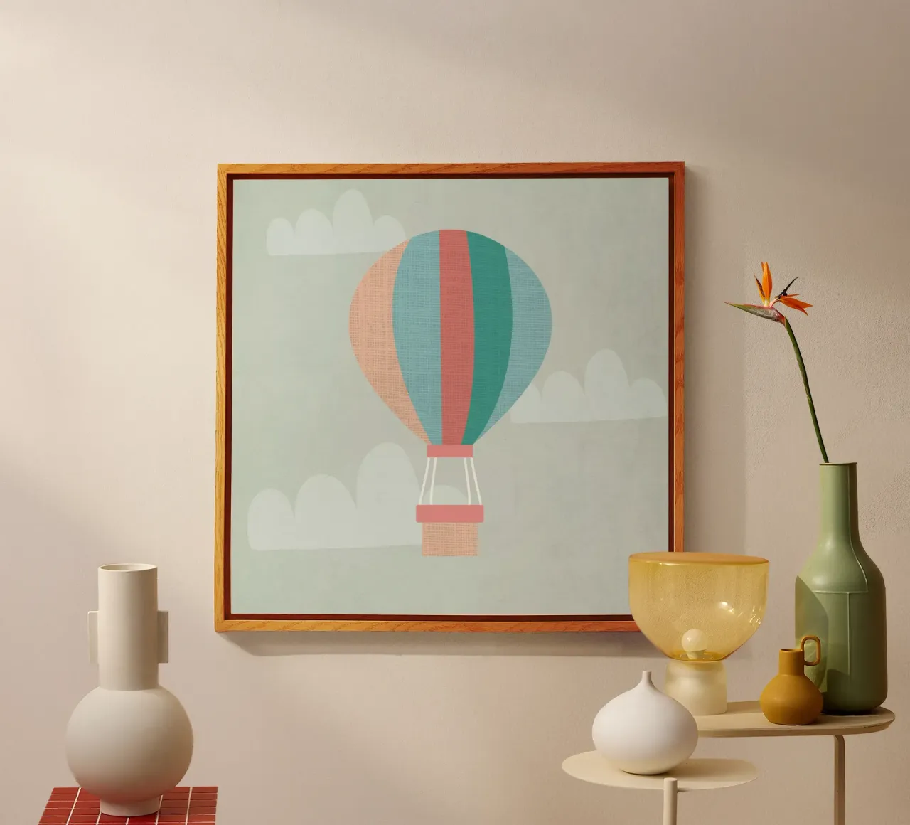 Mongolfiera plexiglass da Kim Hubball Studio