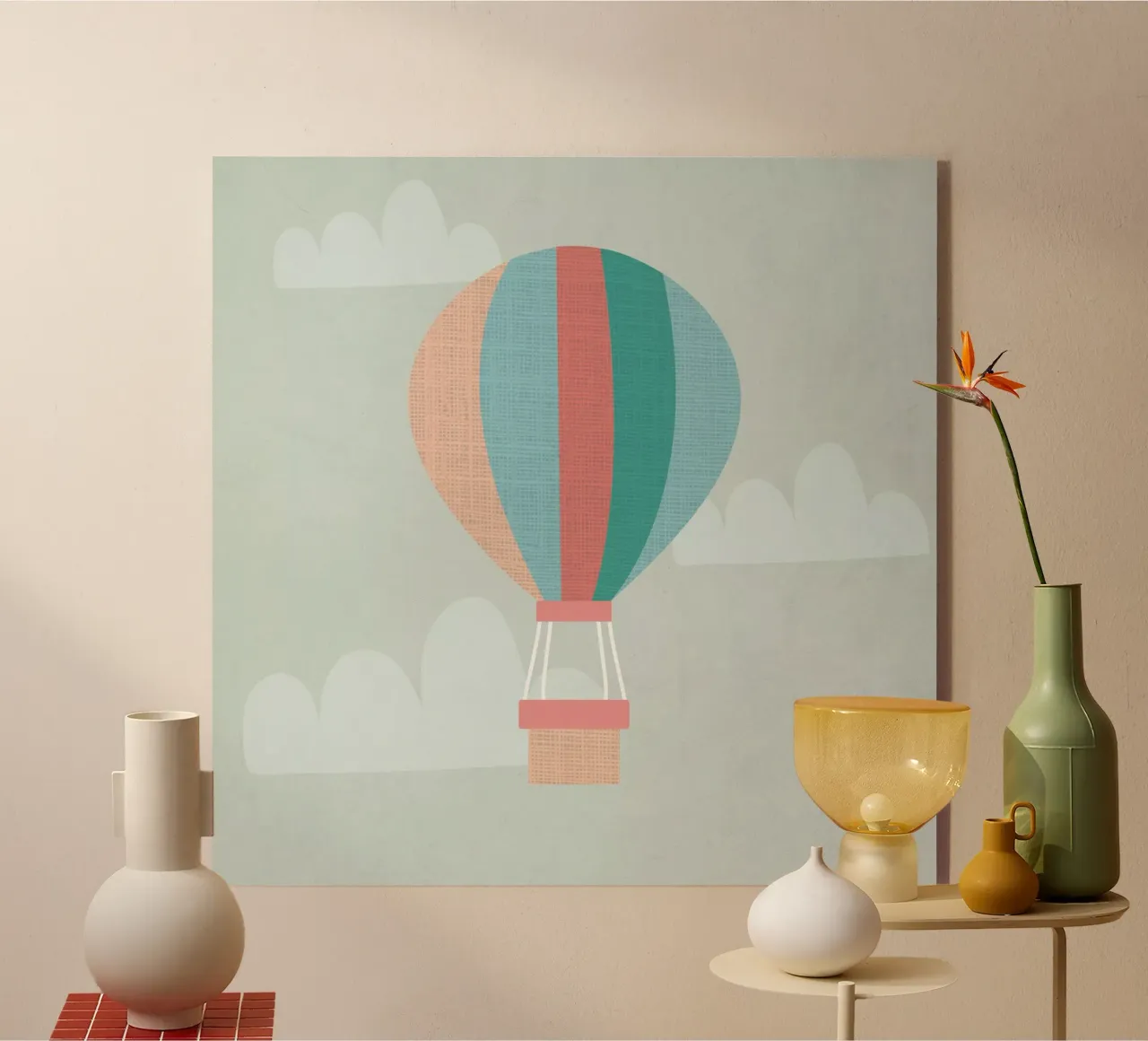 Mongolfiera plexiglass da Kim Hubball Studio