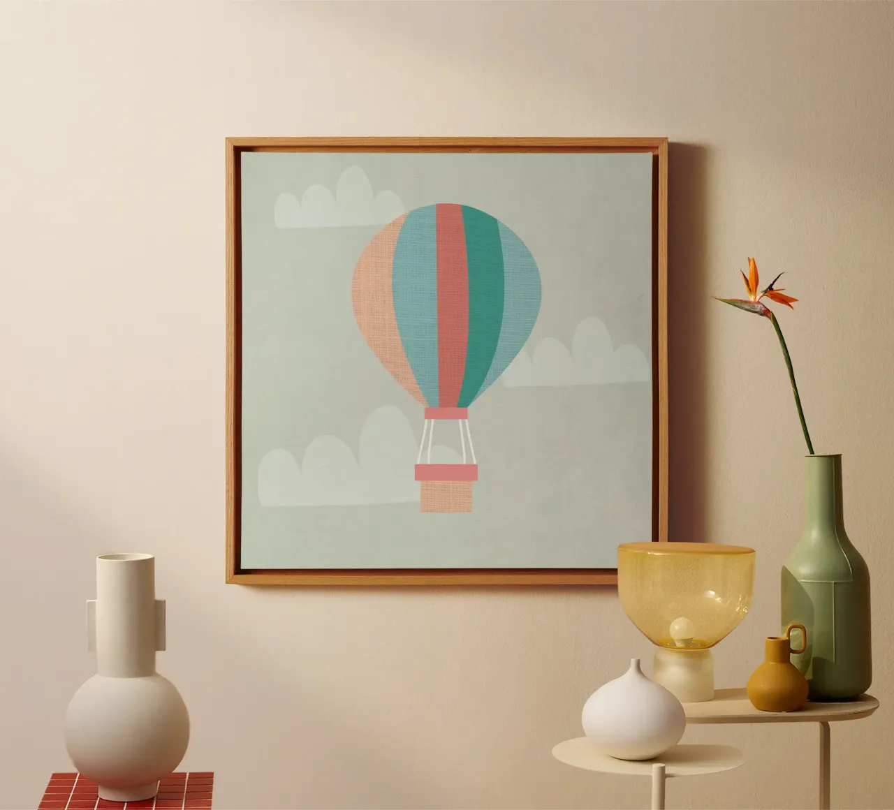 Mongolfiera tela da Kim Hubball Studio