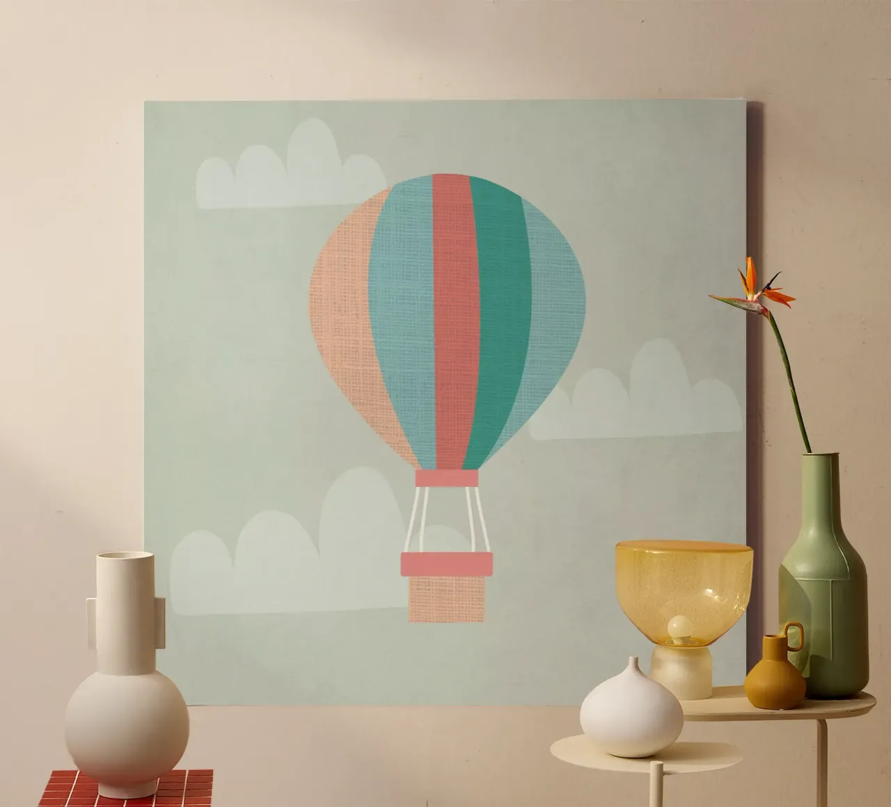 Mongolfiera tela da Kim Hubball Studio