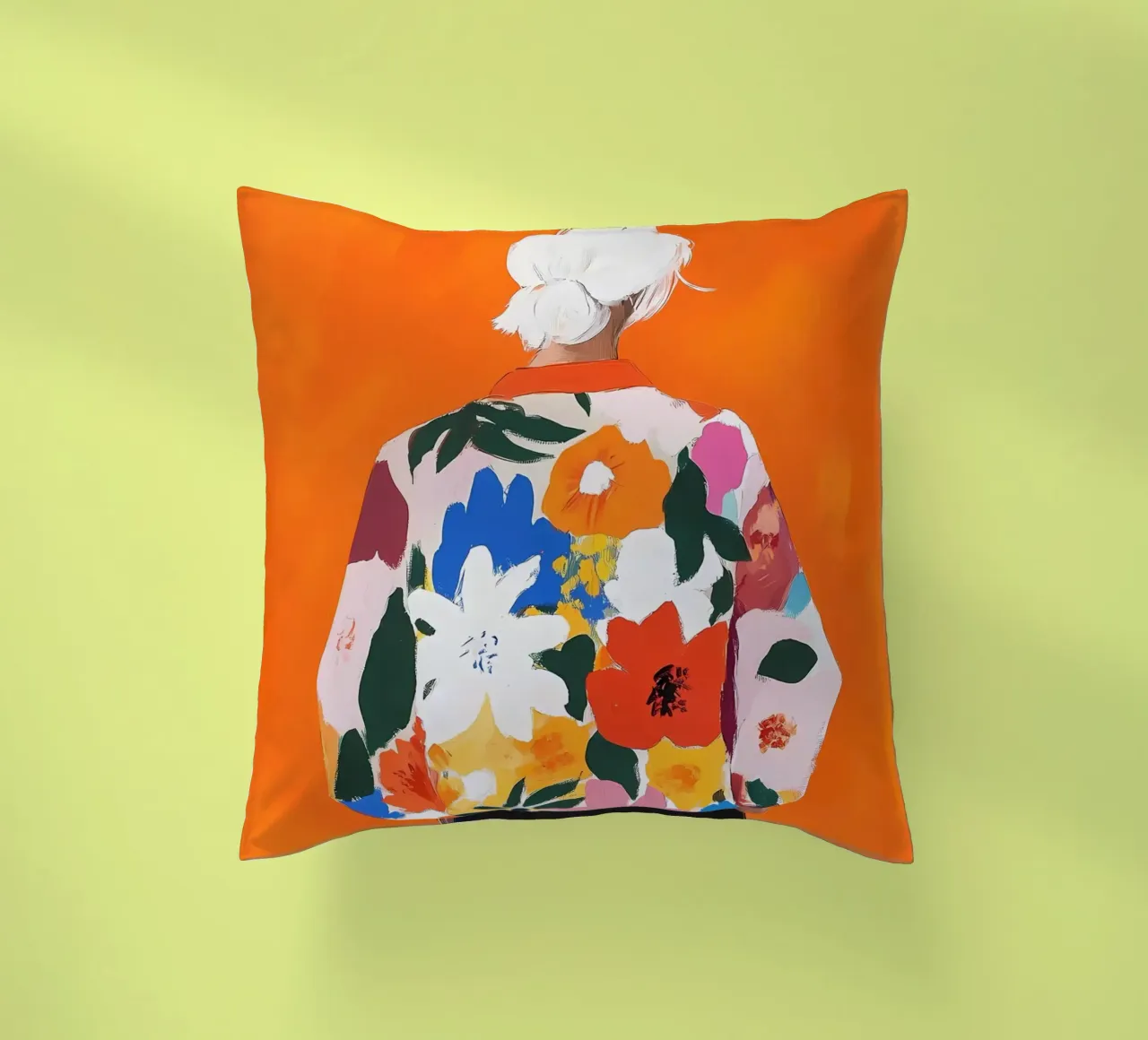 Moda Figura femminile cuscino da IamHomeStudio