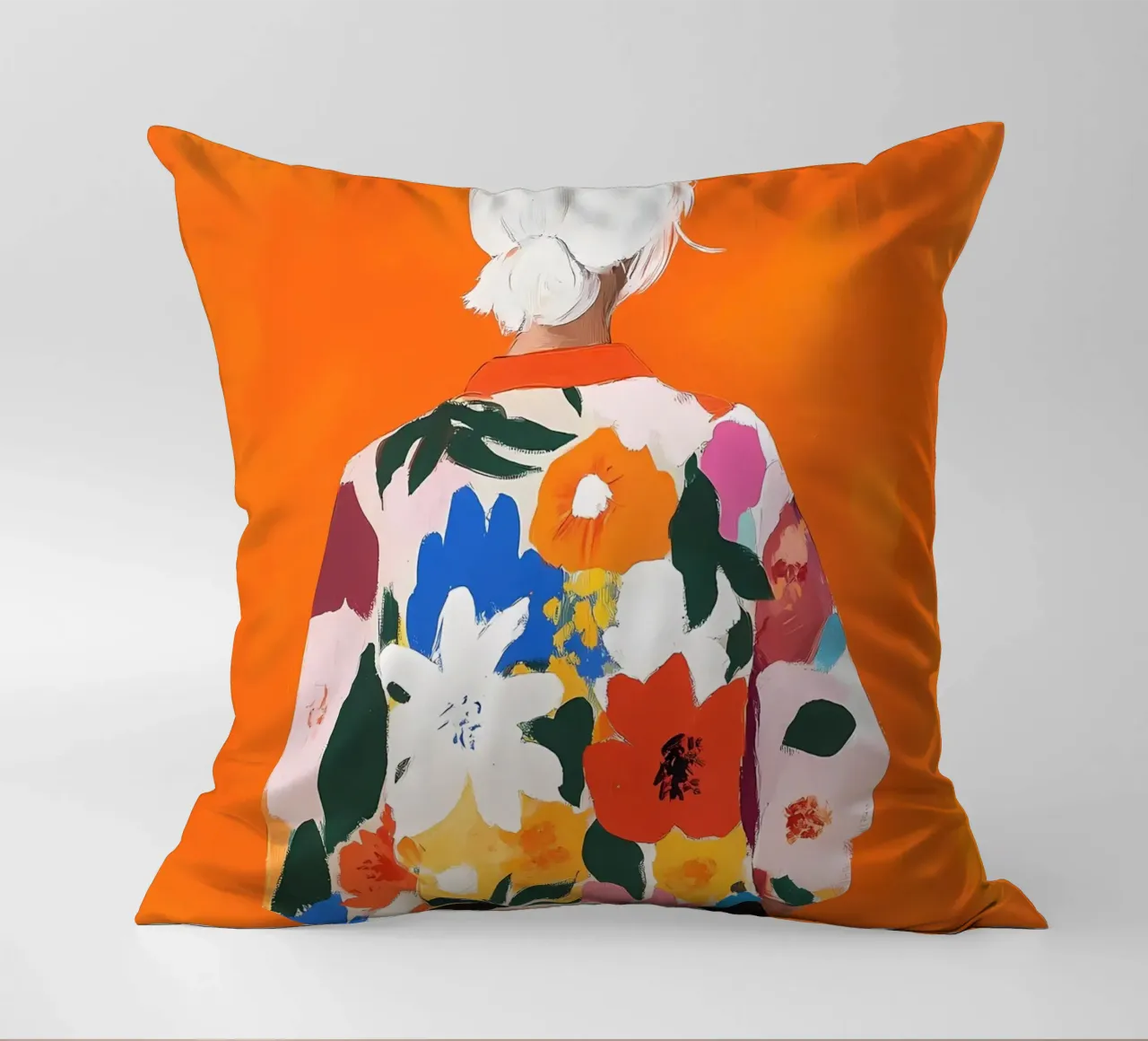 Moda Figura femminile cuscino da IamHomeStudio