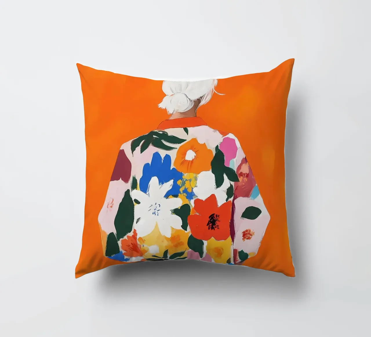 Moda Figura femminile cuscino da IamHomeStudio