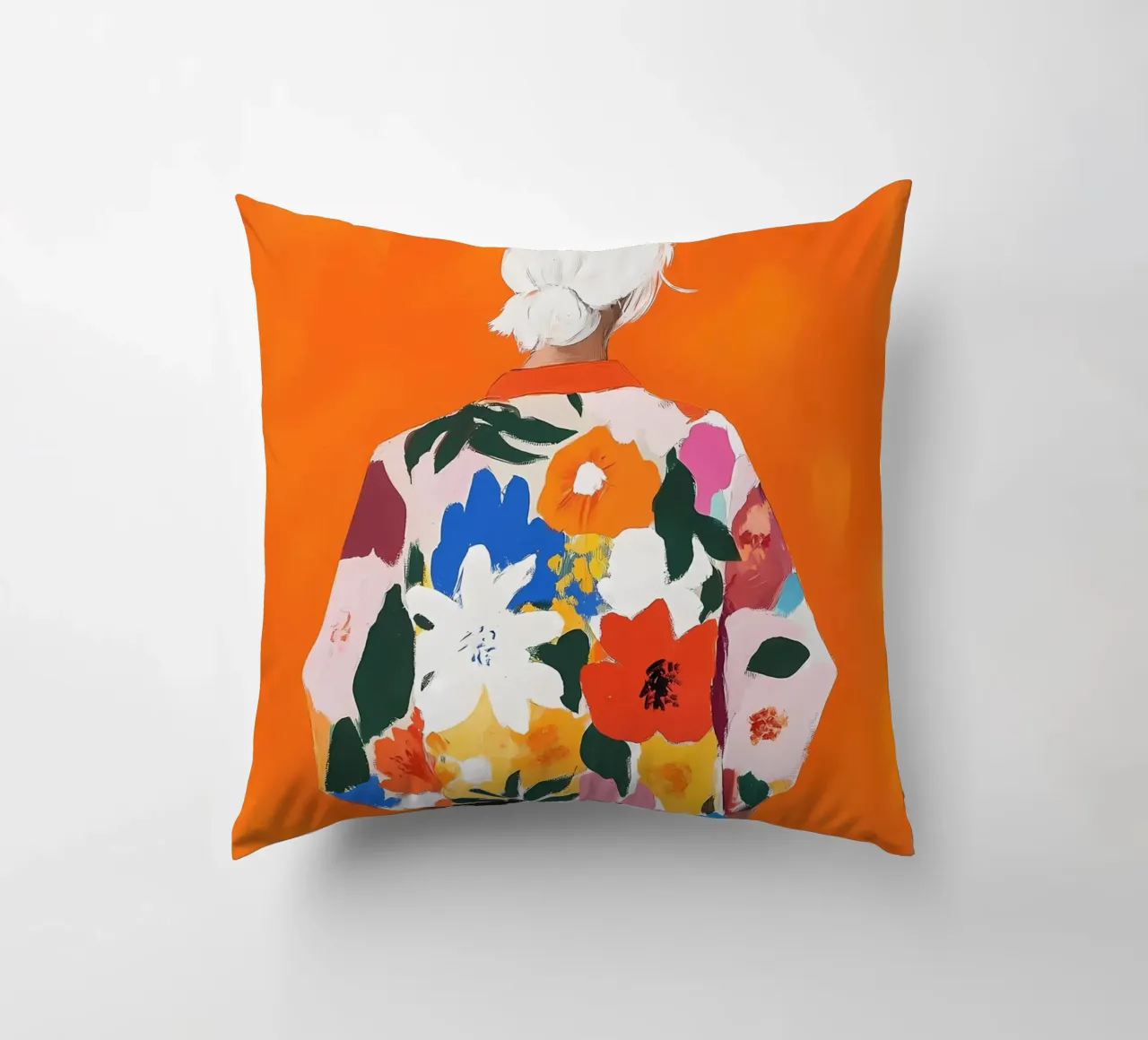 Moda Figura femminile cuscino da IamHomeStudio