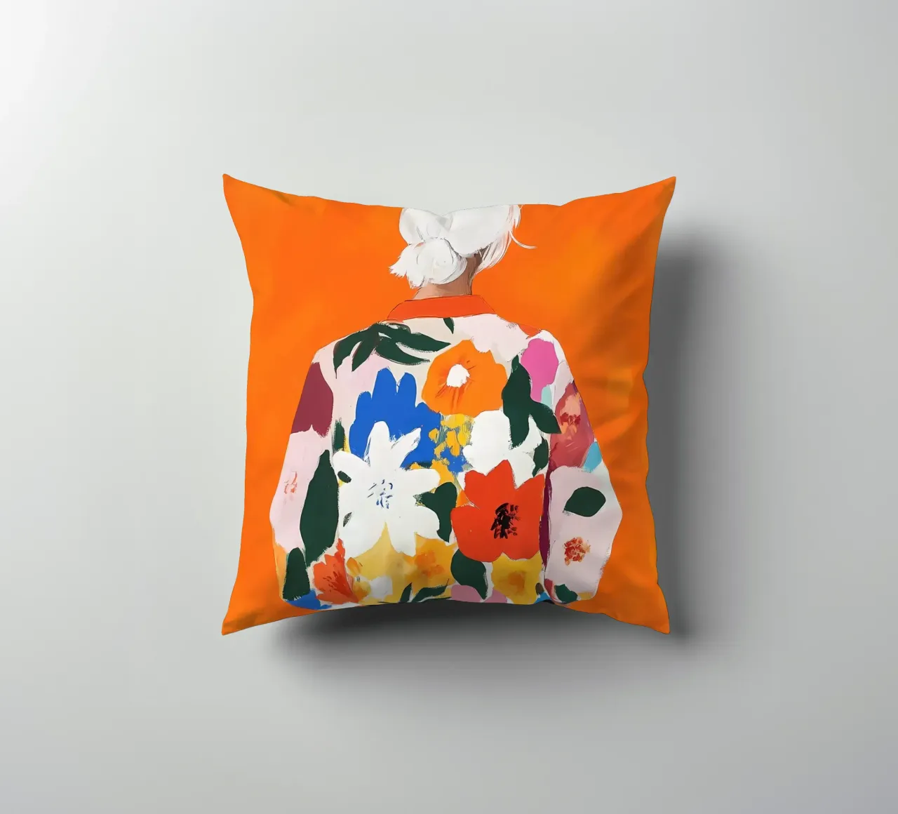 Moda Figura femminile cuscino da IamHomeStudio