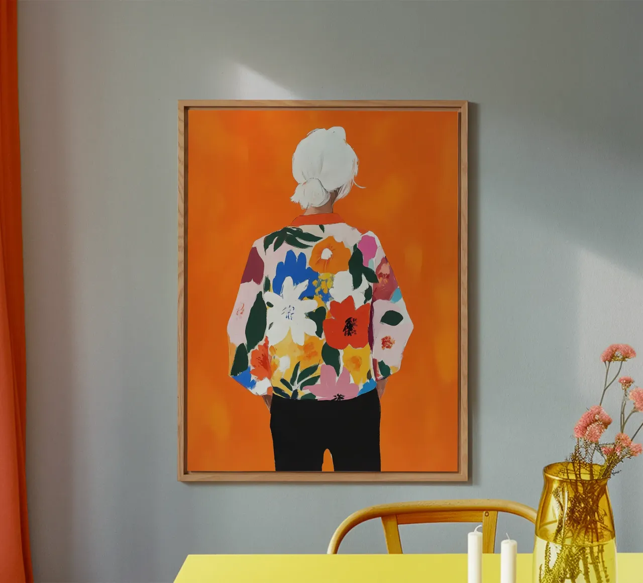 Moda Figura femminile alluminio dibond da IamHomeStudio