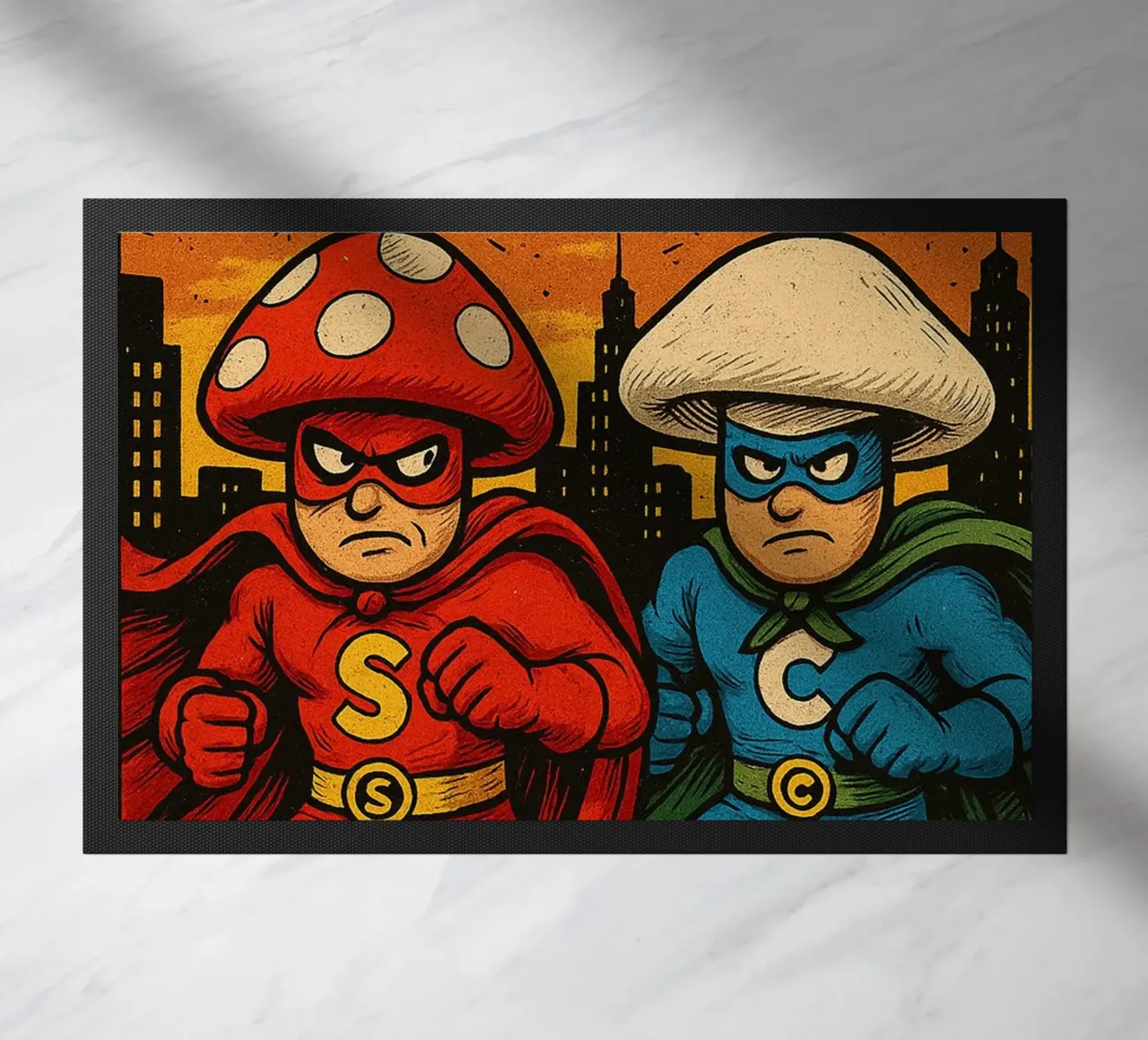 FUNGUS FIGHTERS - Fresh Supes On The Block zerbino da Vintage Van Gogh