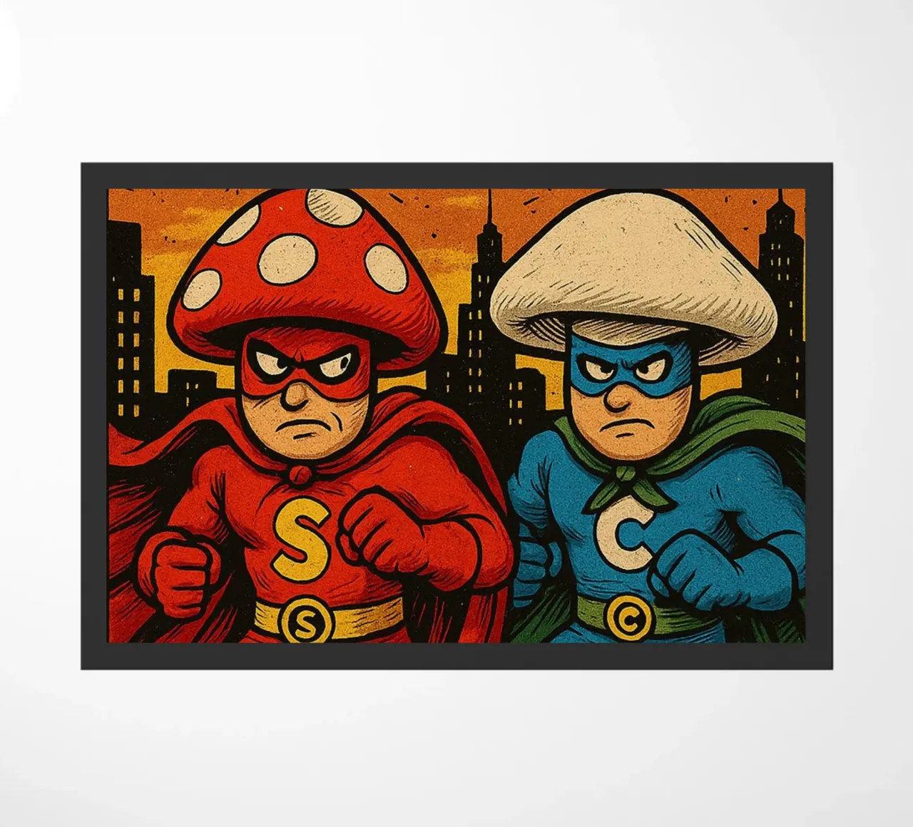 FUNGUS FIGHTERS - Fresh Supes On The Block zerbino da Vintage Van Gogh