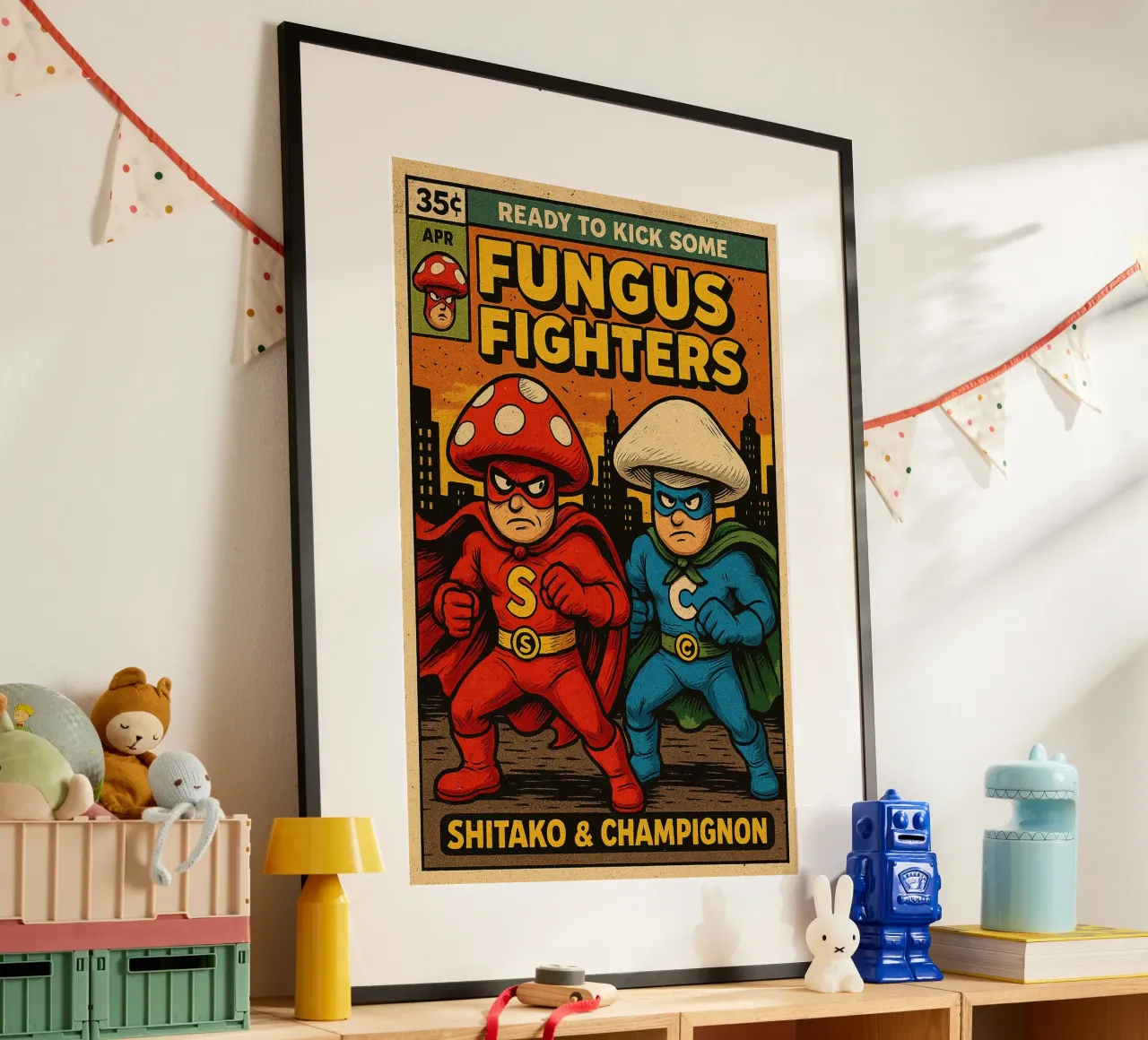 FUNGUS FIGHTERS - Fresh Supes On The Block hahnemühle de Vintage Van Gogh