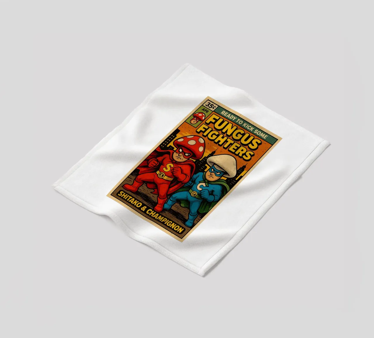 FUNGUS FIGHTERS - Fresh Supes On The Block coperta in pile da Vintage Van Gogh