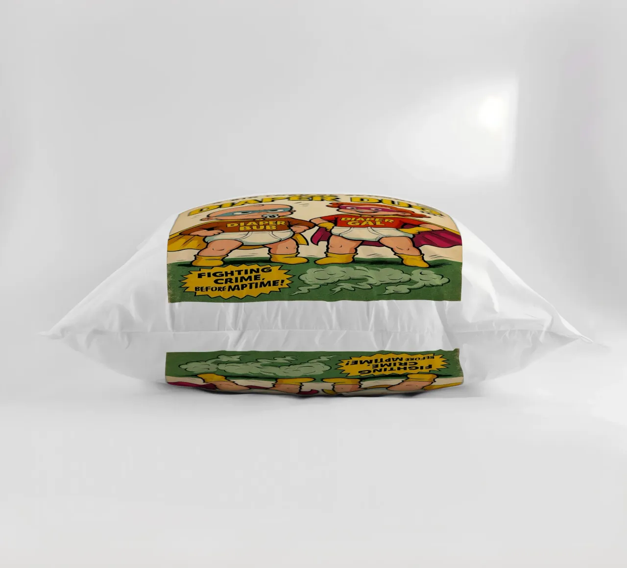 THE DIAPER DUO - Fresh Supes On The Block cuscino da Vintage Van Gogh