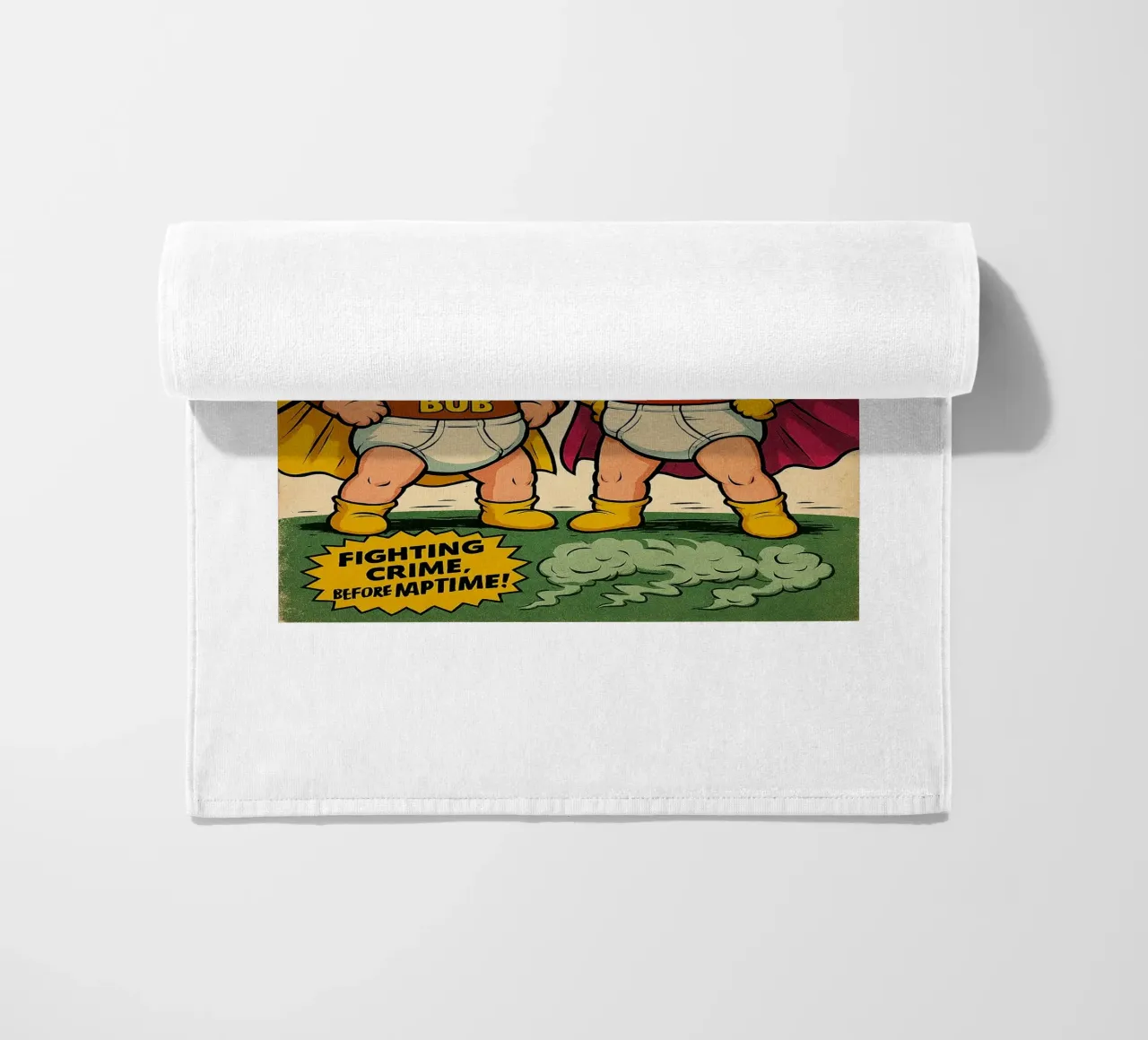 THE DIAPER DUO - Fresh Supes On The Block telo mare da Vintage Van Gogh